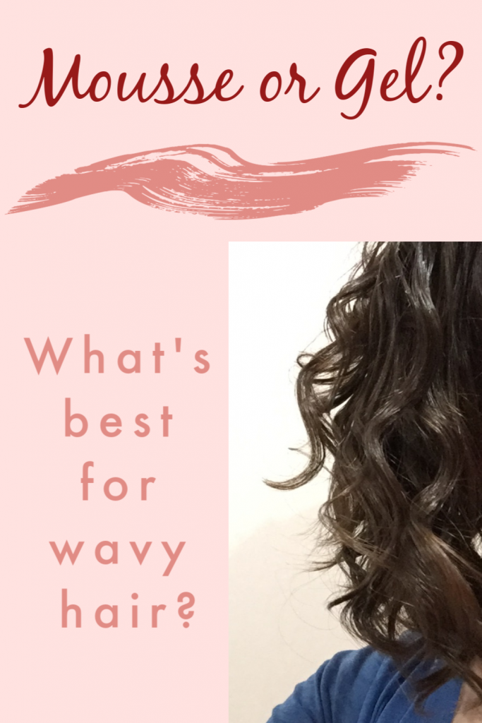 Mousse vs gel for curly hair or wavy hair. Which is better on the curly girl method?