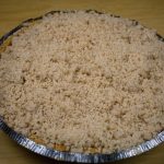 Apple pie crumble topping