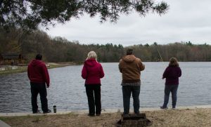 Muskegon KOA fishing